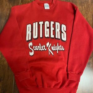 Vintage Rutgers Scarlet Knights sweatshirt